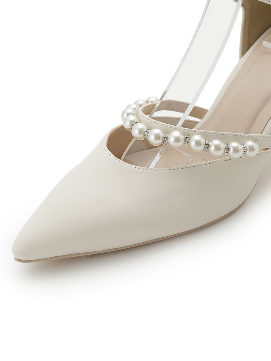 FRAY I.D「パールストラップパンプス」|パンプス|