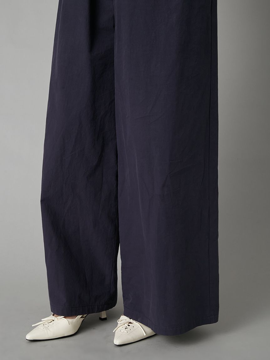 LILY BROWN「サテンキャミレイヤードオフショルコンビネゾン」|ワンピース|