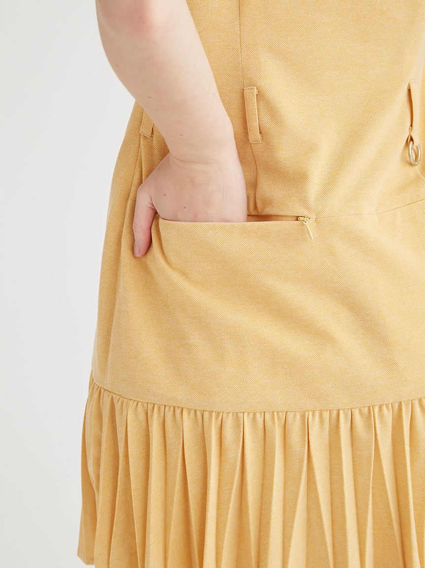 CELFORD「【CELFORD GOLF】マーメイドプリーツポロワンピース」|ワンピース|