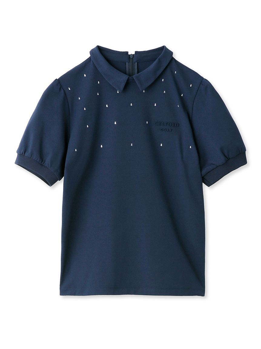 CELFORD「【CELFORD GOLF】衿付きラインストーントップス」|その他|