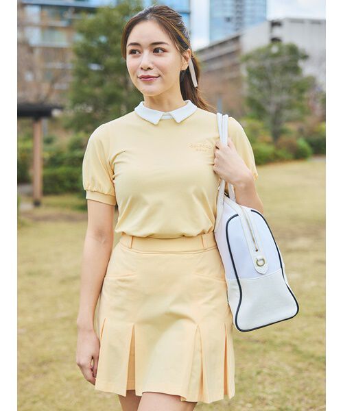 CELFORD「【CELFORD GOLF】衿付きラインストーントップス」|その他|