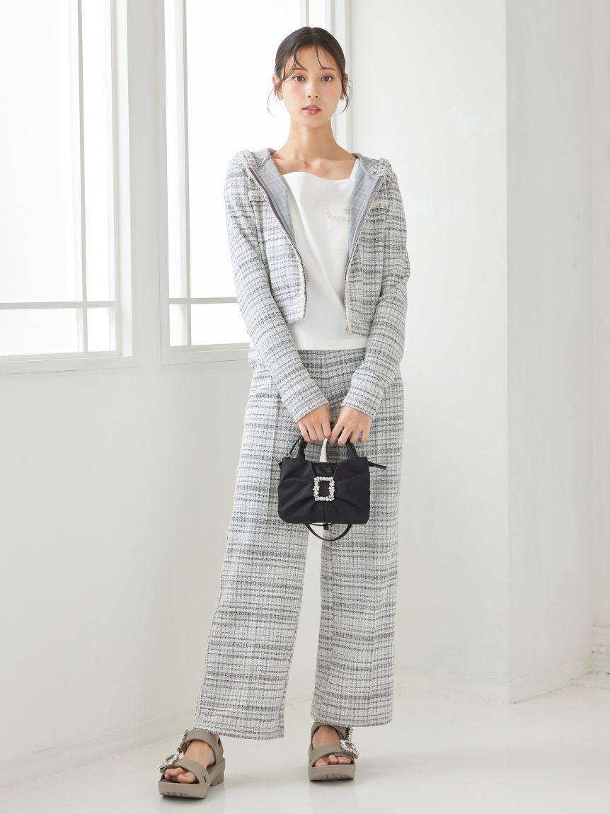 CELFORD「【UVカット】カットツイードパーカー」|アウトドア|