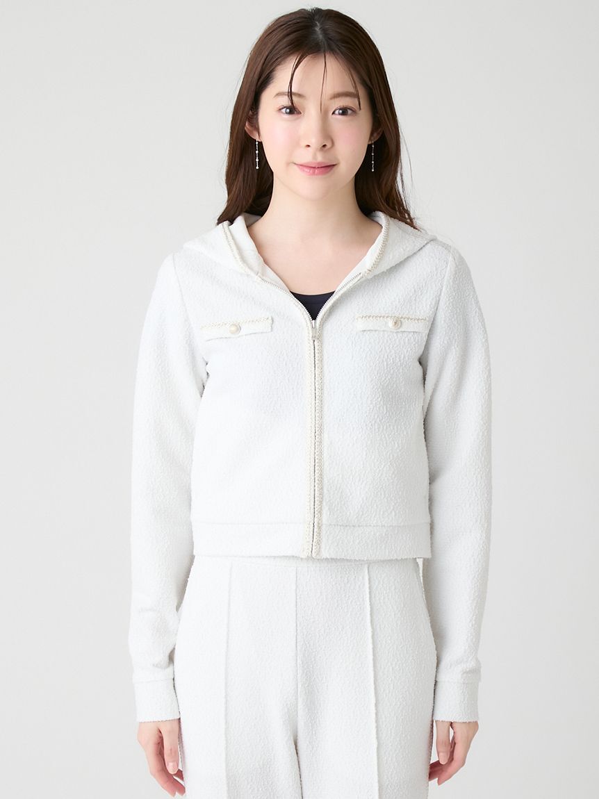 CELFORD「【UVカット】カットツイードパーカー」|アウトドア|