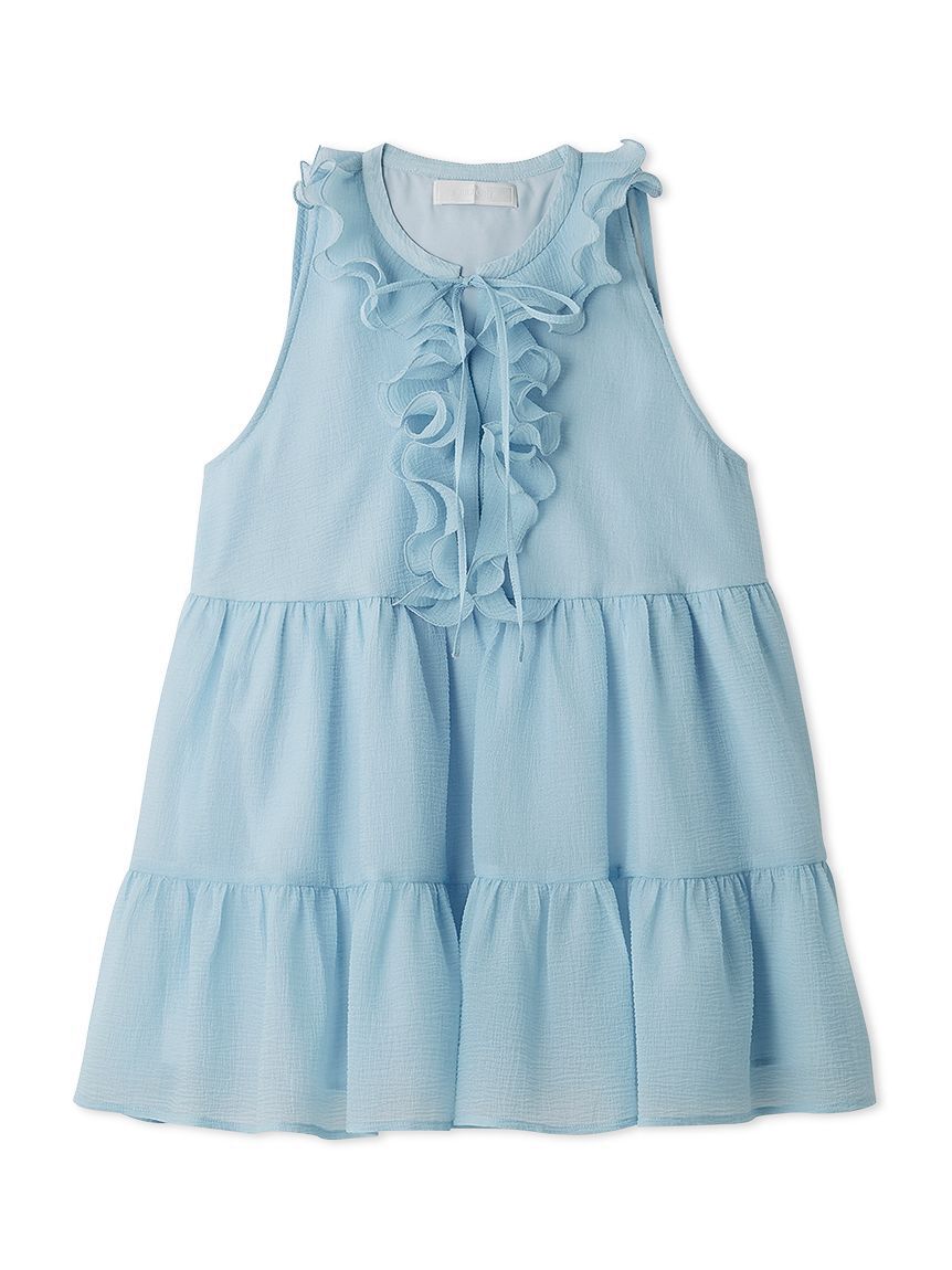 CELFORD「【WEB限定カラー】ラッフルフリルネックブラウス」|シャツ・ブラウス|