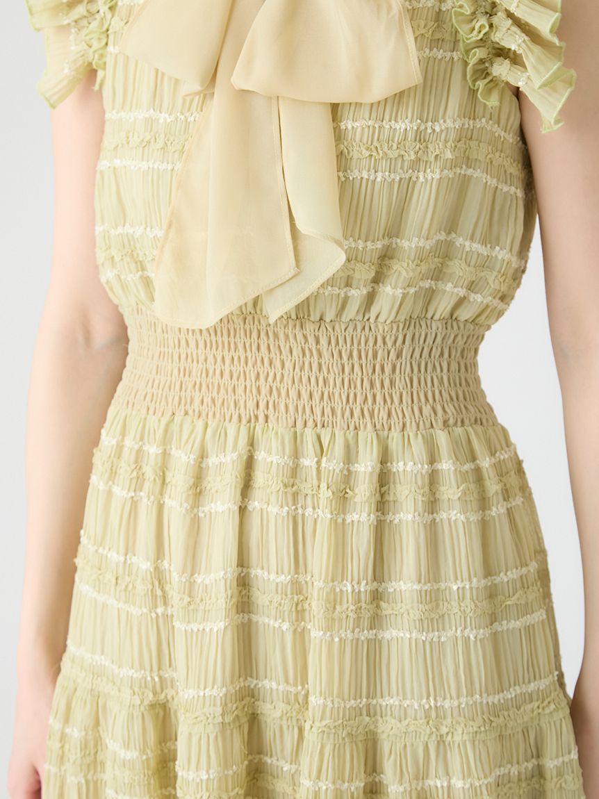 CELFORD「フリルシフォンワンピース」|ワンピース|