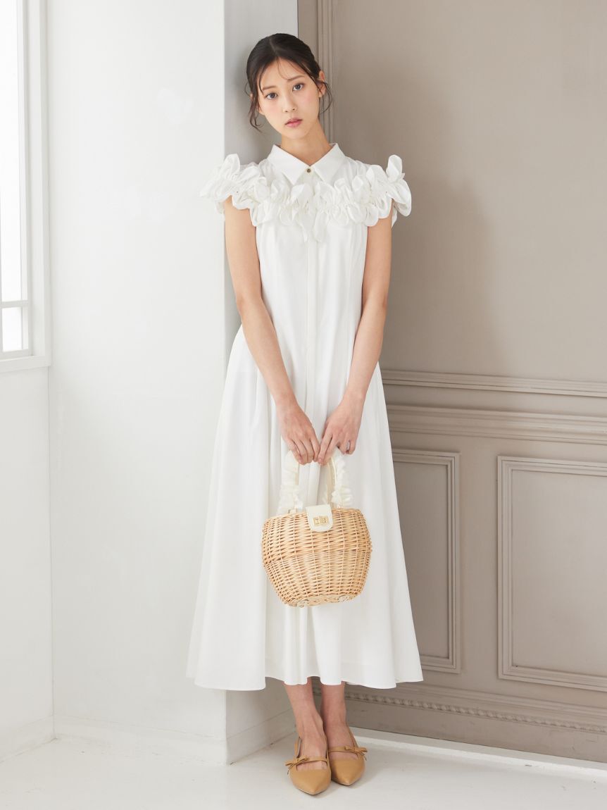CELFORD「フリルヨークシャツワンピース」|ワンピース|OWHT