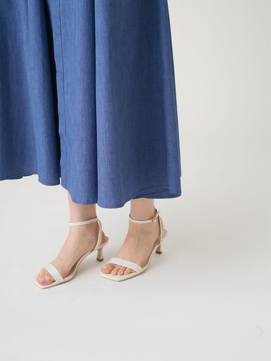 CELFORD「フリルヨークシャツワンピース」|ワンピース|