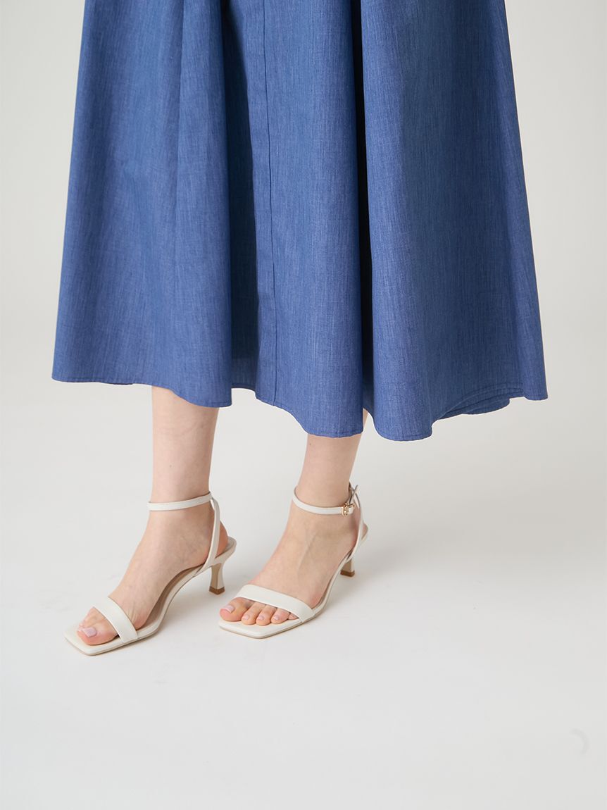 CELFORD「フリルヨークシャツワンピース」|ワンピース|