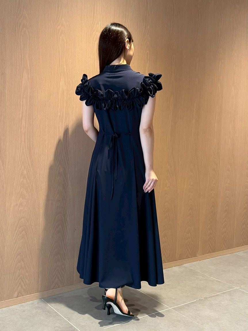 CELFORD「フリルヨークシャツワンピース」|ワンピース|