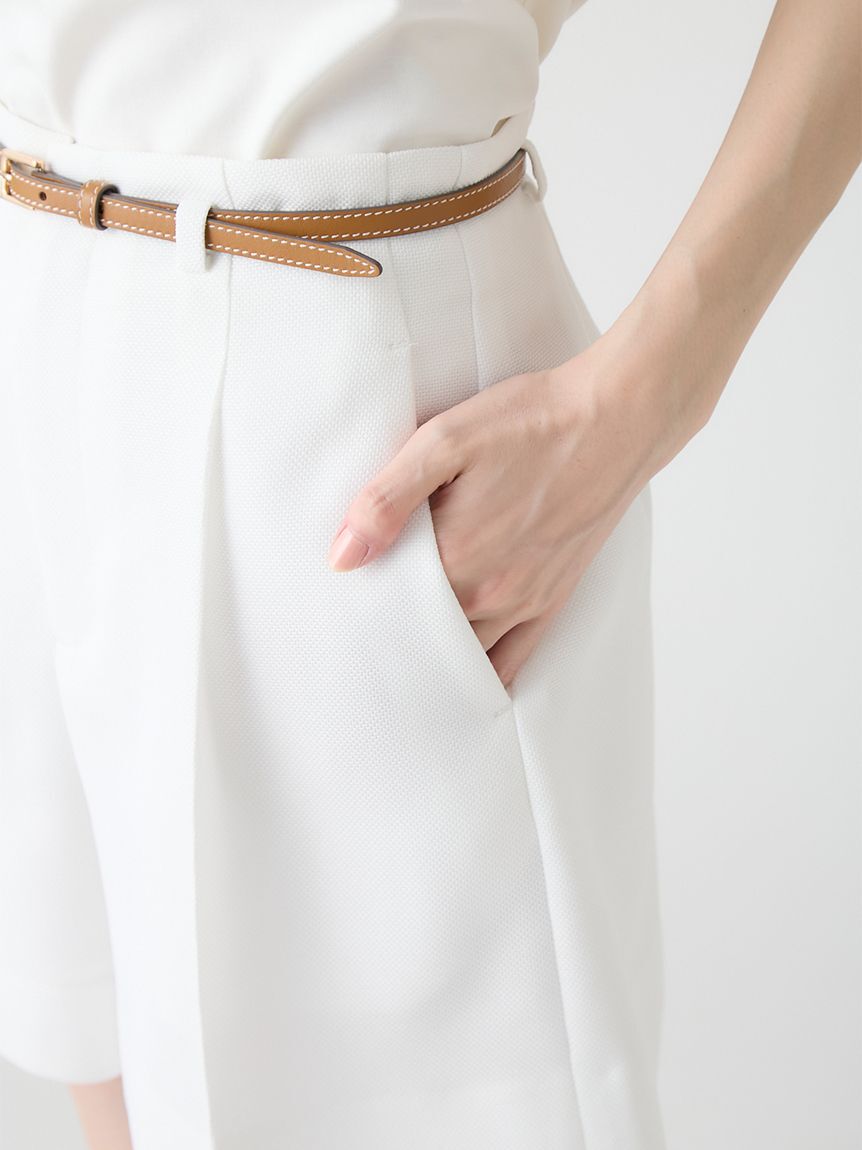 CELFORD「【クイックドライ】ベルト付きカラミショートパンツ」|その他|