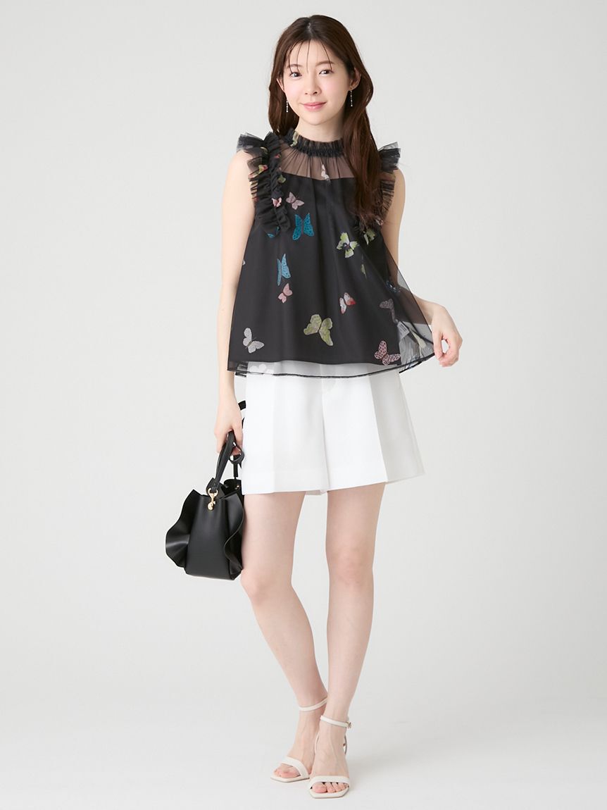 CELFORD「【クイックドライ】ベルト付きカラミショートパンツ」|その他|