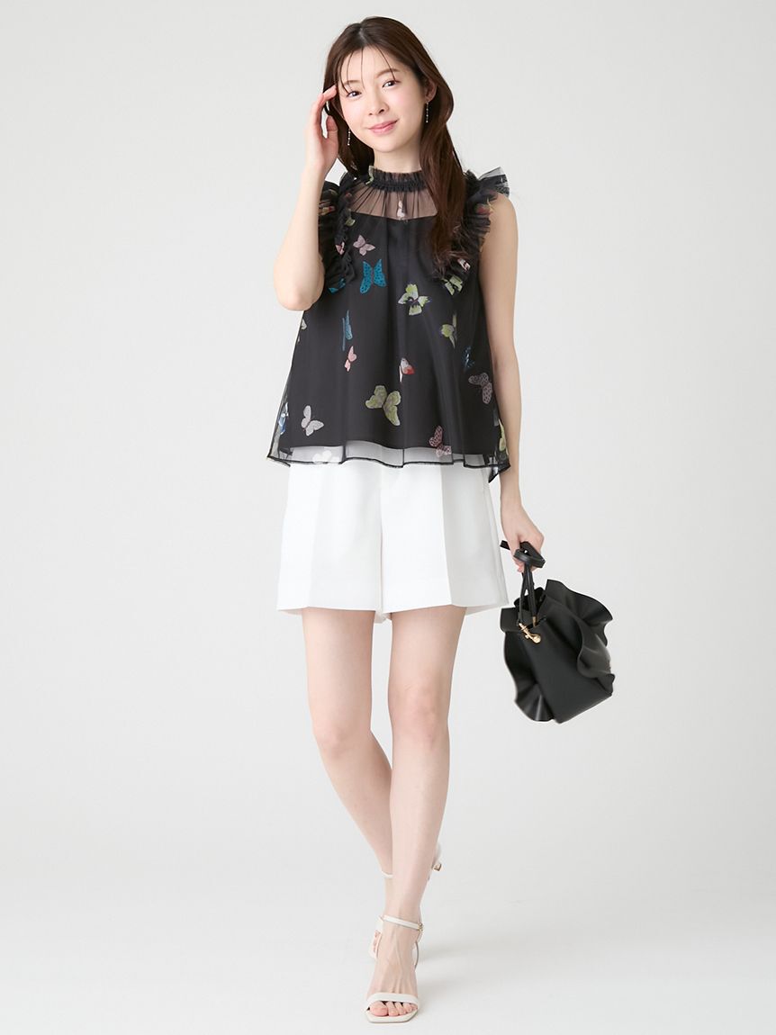 CELFORD「【クイックドライ】ベルト付きカラミショートパンツ」|その他|