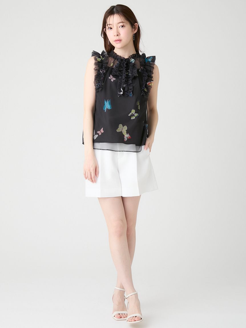 CELFORD「【クイックドライ】ベルト付きカラミショートパンツ」|その他|