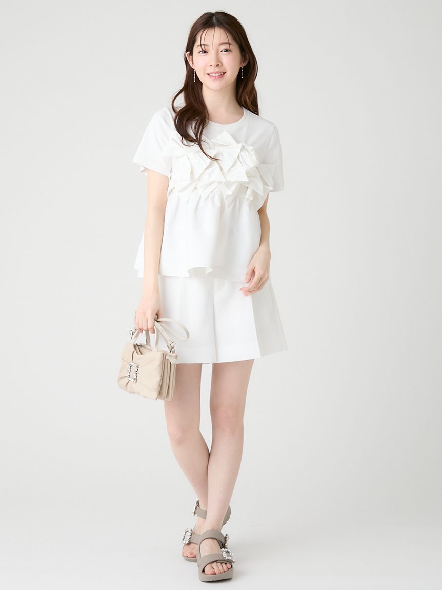 CELFORD「【クイックドライ】ベルト付きカラミショートパンツ」|その他|