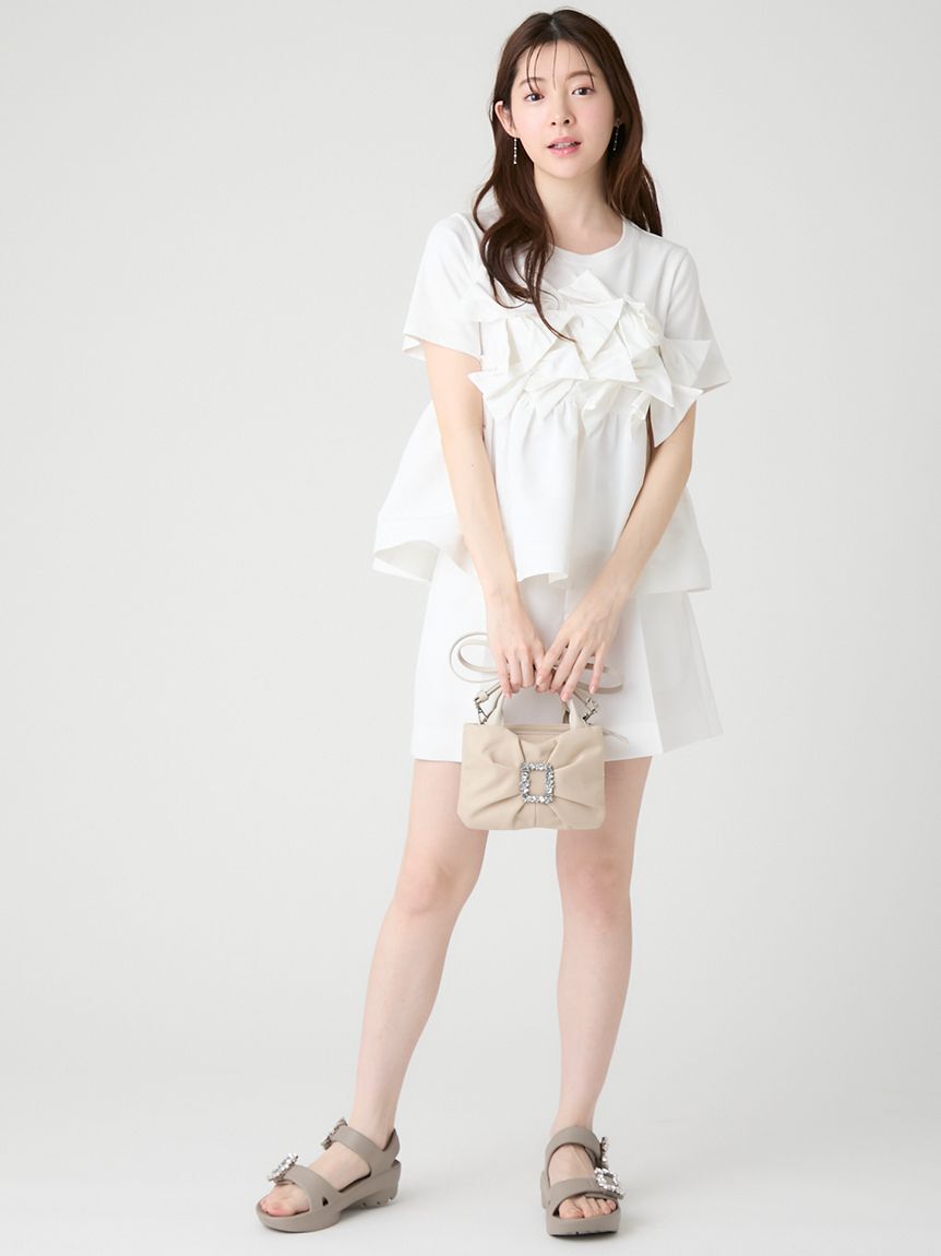 CELFORD「【クイックドライ】ベルト付きカラミショートパンツ」|その他|