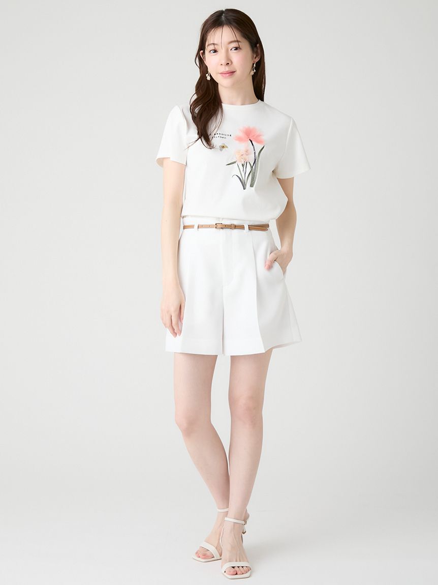 CELFORD「【クイックドライ】ベルト付きカラミショートパンツ」|その他|