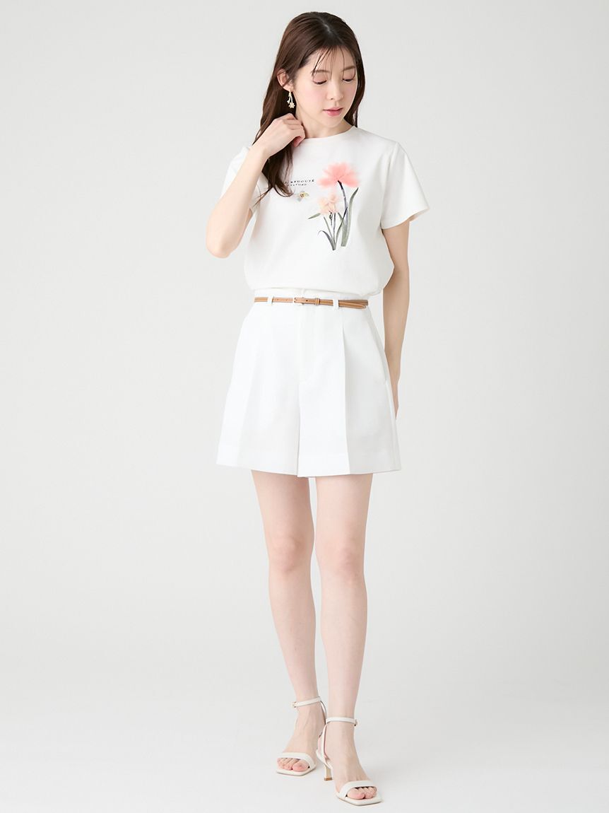 CELFORD「【クイックドライ】ベルト付きカラミショートパンツ」|その他|