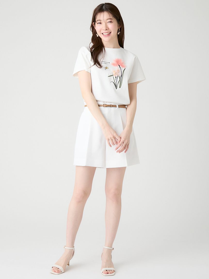 CELFORD「【クイックドライ】ベルト付きカラミショートパンツ」|その他|