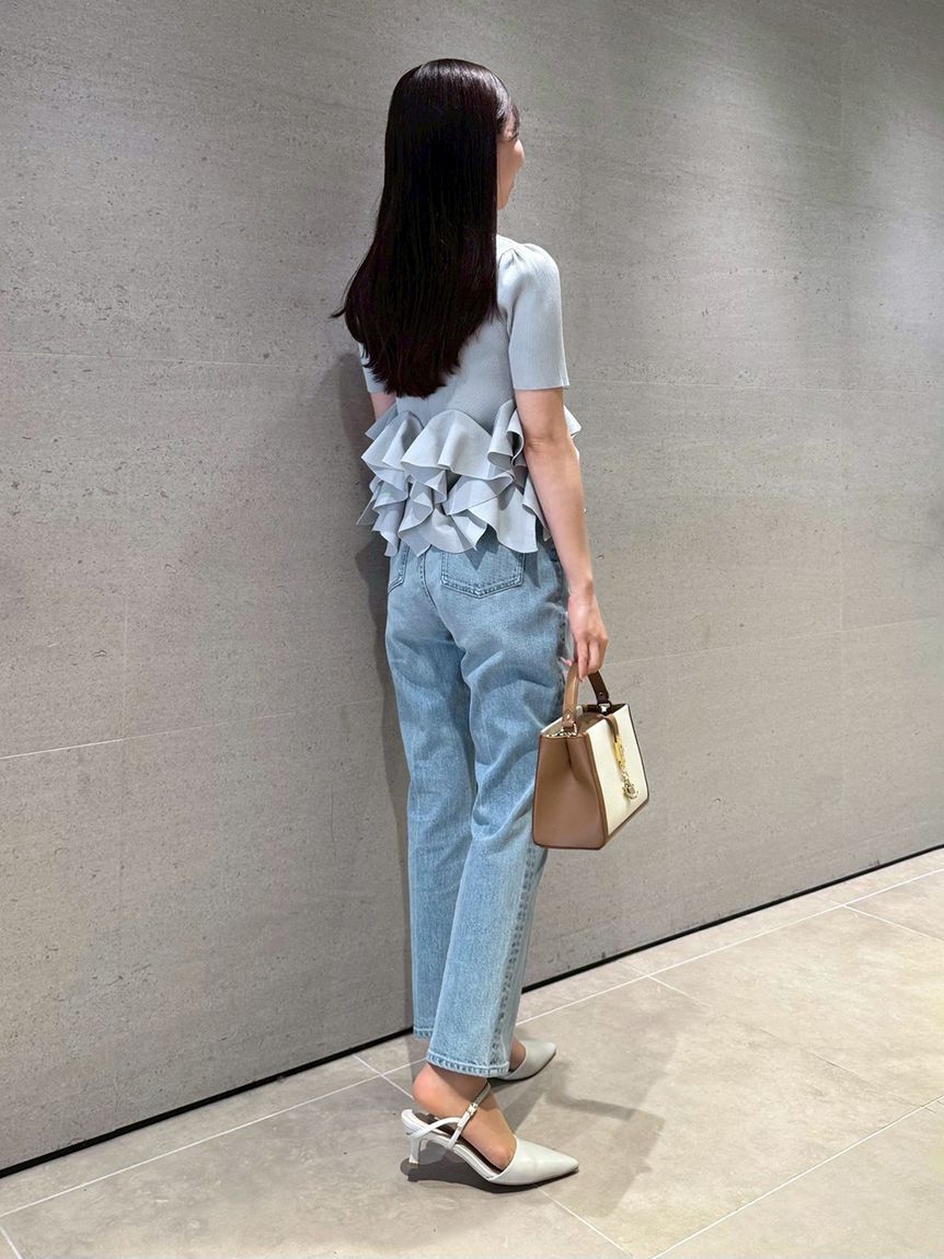 CELFORD「デニムテーパードパンツ」|デニム|