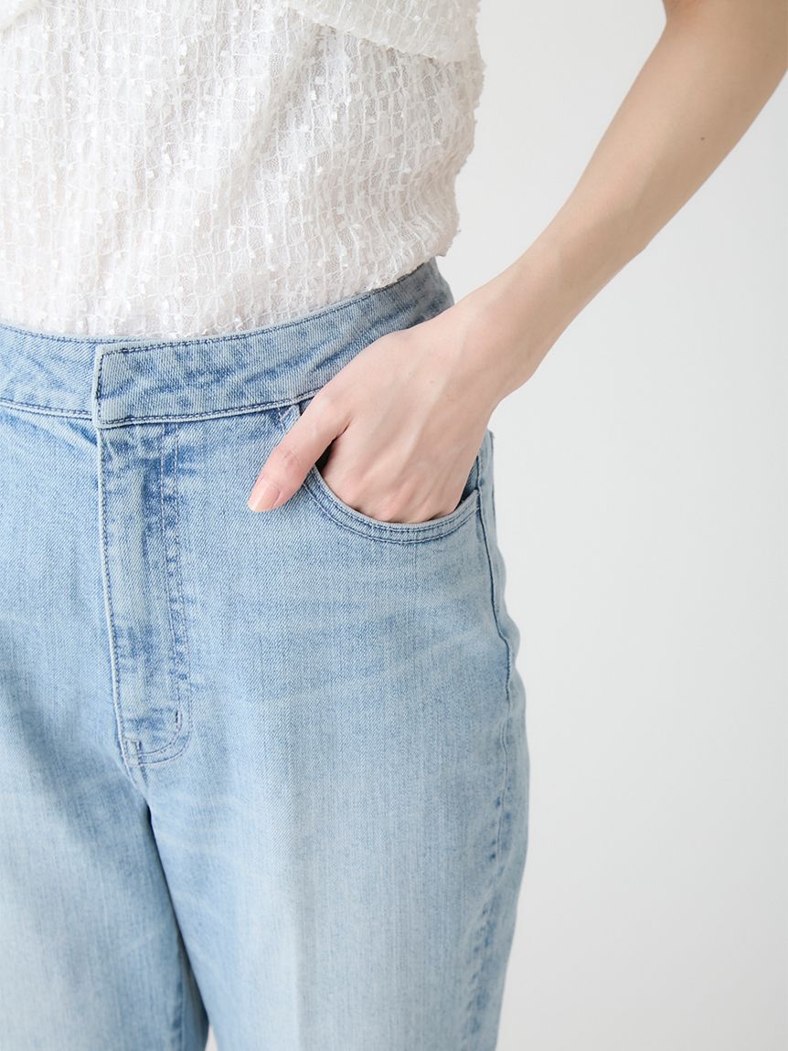 CELFORD「デニムテーパードパンツ」|デニム|