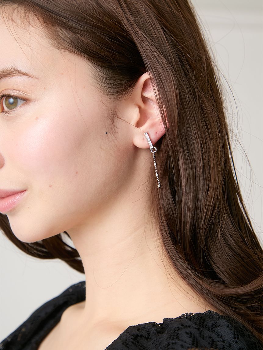 CELFORD「ビジュースイングイヤリング」|イヤリング|