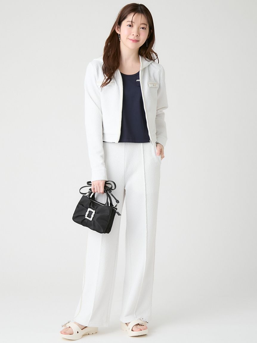 CELFORD「ビジュー付きリボンショルダーバッグ」|ショルダー・メッセンジャー|