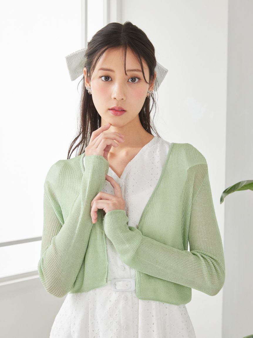 CELFORD「エンブロイダリーリボンシュシュ」|ヘアバンド|