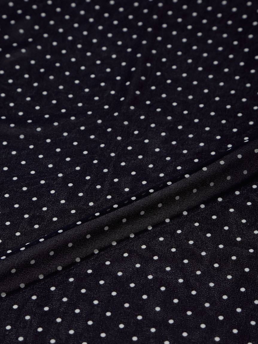 CELFORD「ドットプリント大判スカーフ」|バンダナ・スカーフ|