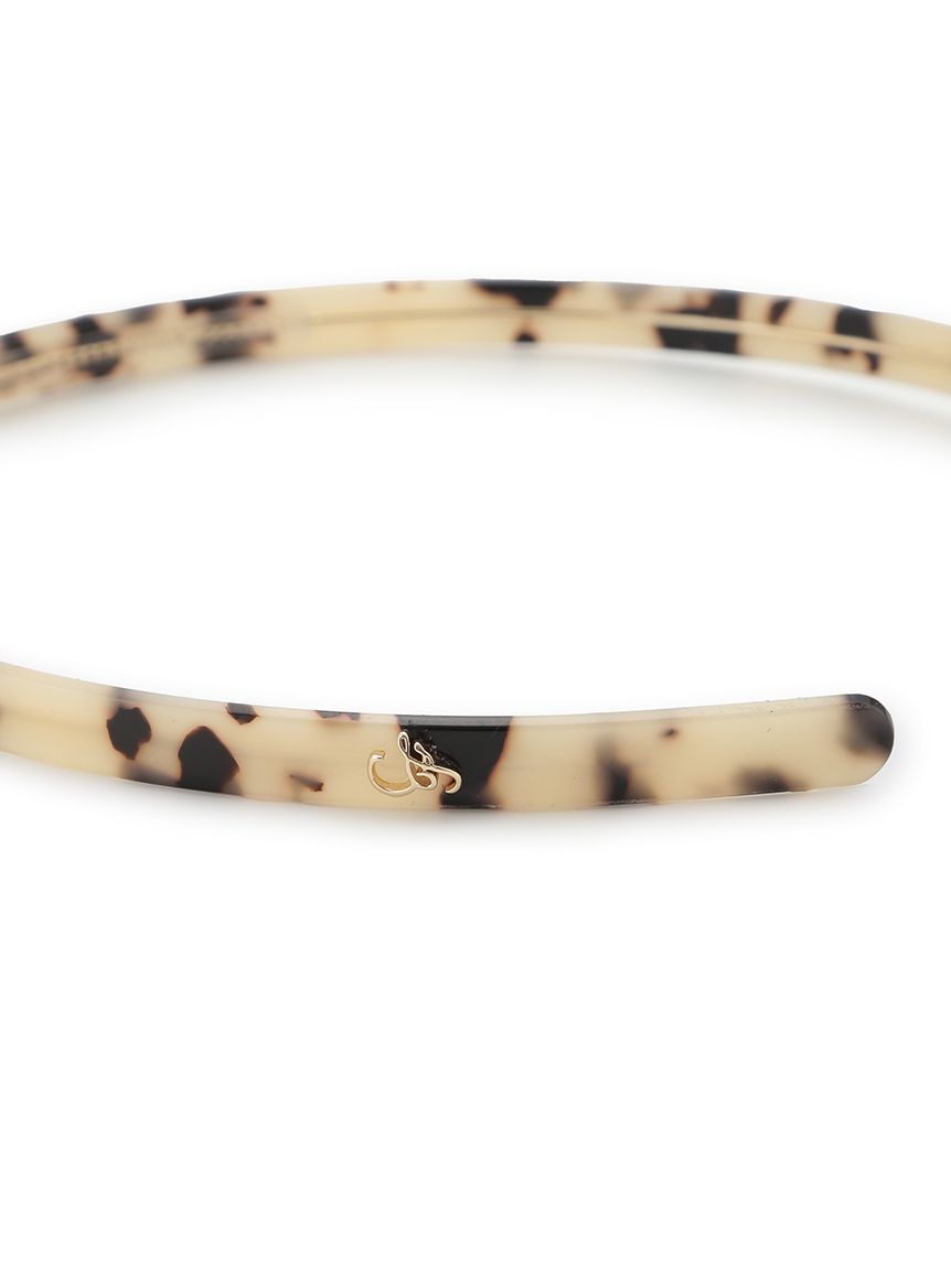 CELFORD「ロゴチャームポイントアセチカチューシャ」|ヘアバンド|