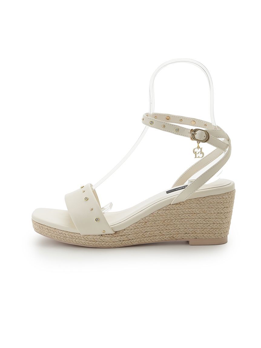 CELFORD「ビジュースタッズウェッジソールサンダル」|サンダル|