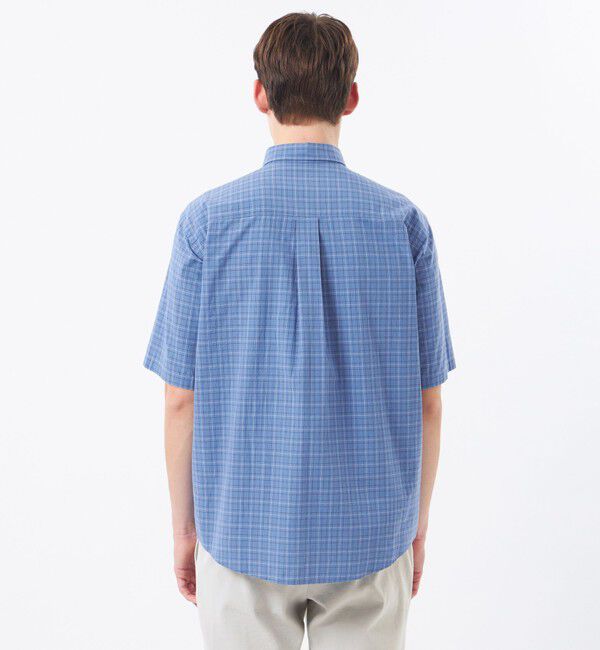 MACKINTOSH PHILOSOPHY「半袖リラックスボタンダウン チェックバリエーション」|シャツ・ブラウス|