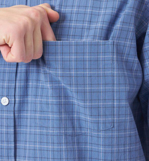 MACKINTOSH PHILOSOPHY「半袖リラックスボタンダウン チェックバリエーション」|シャツ・ブラウス|