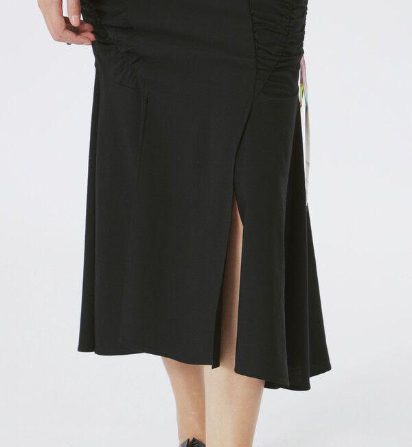  「【KANAKO SASAKI】コラボレーション　ブラックドロストスカート」|スカート|