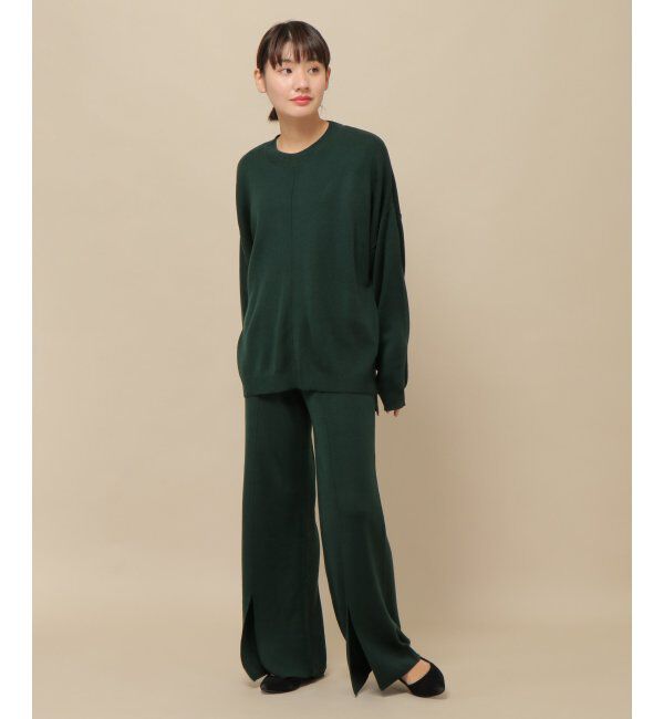 IKKA LOUNGE「スーパーアンチピリングニットパンツ」|その他|