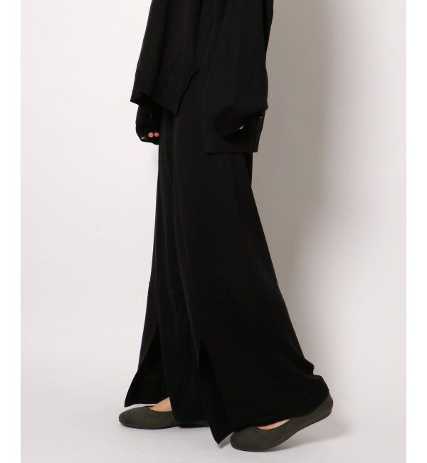 IKKA LOUNGE「スーパーアンチピリングニットパンツ」|その他|