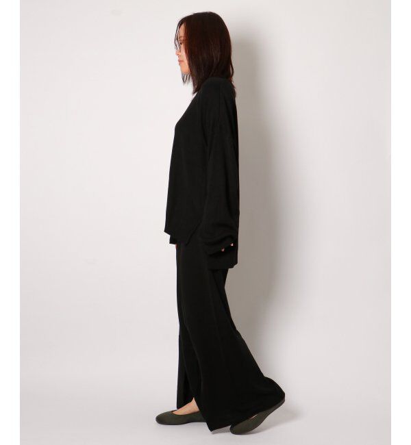 IKKA LOUNGE「スーパーアンチピリングニットパンツ」|その他|