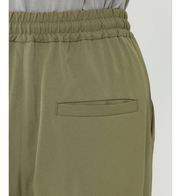 ikka「ウエストドロストテーパードパンツ」|その他|