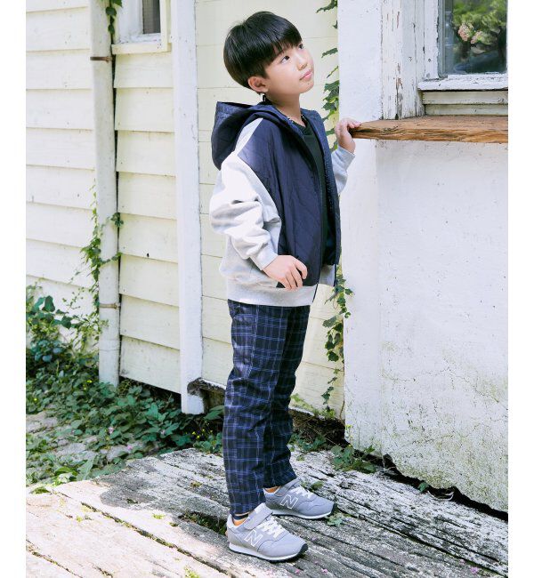 ikka kids「【親子おそろい】コンビブロックスパーカー（110~160cm）」|その他|