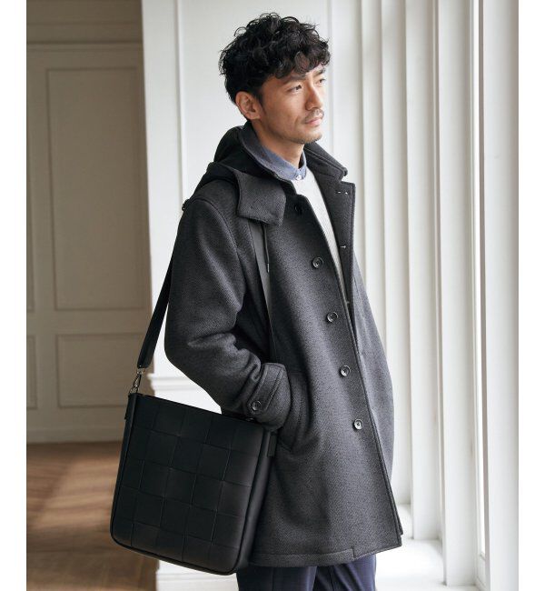 IKKA LOUNGE「ウールライクニットステンカラーコート」|その他|