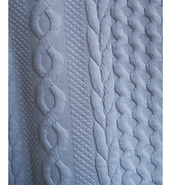 ikka「フクレジャカードクルーネックプルオーバー」|パーカー|