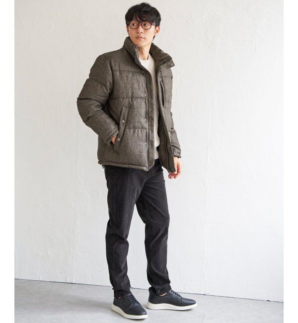 ikka「sorona(R)ツイードライクブルゾン」|ブルゾン・スタジャン|