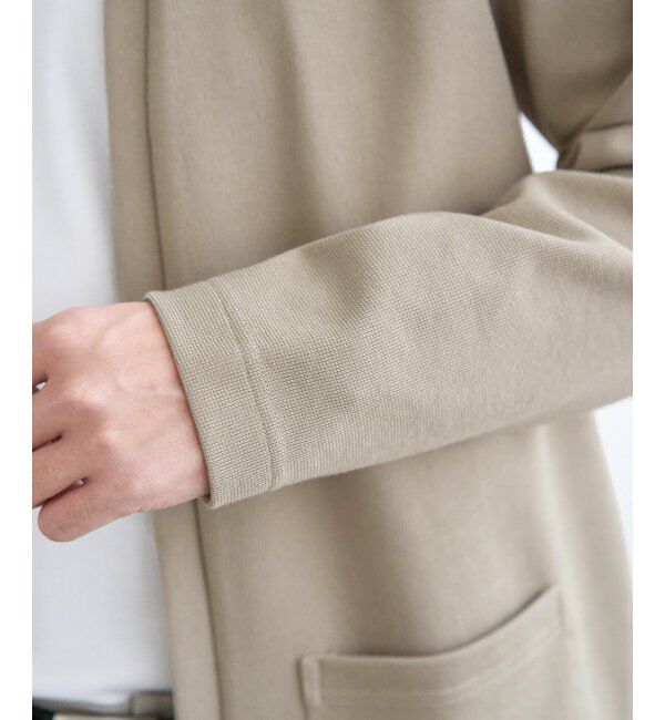 ikka「ダブルフェイスDRYカノコカーディガン」|カーディガン|