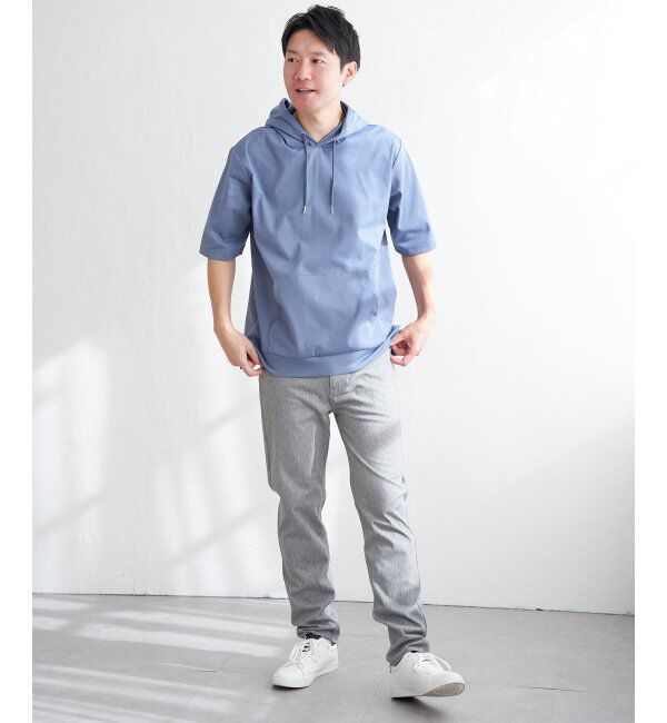 ikka「GOKUラクセイカツ5ブパーカ」|Tシャツ・カットソー|