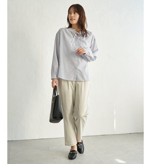 ikka「【雑誌InRed11月号掲載】GOKU楽パンツ テーパード【親子コーデ】」|その他|