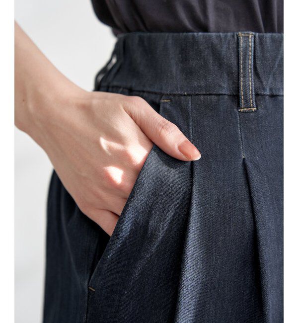 ikka「【雑誌InRed11月号掲載】GOKU楽パンツ テーパード【親子コーデ】」|その他|