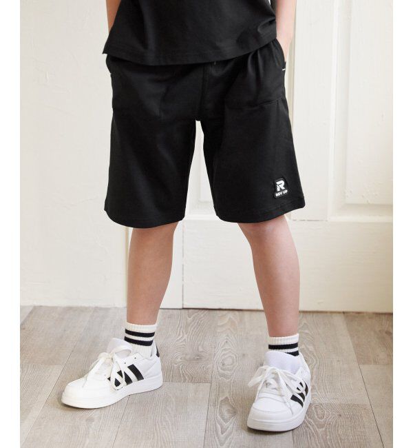 ikka kids「【セットアップ対応】GOKU楽速乾ストレッチショートパンツ（120~160cm）」|その他|ブラック