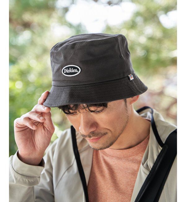 ikka「Dickies ディッキーズ ツイルロゴワッペンハット」|その他|ブラック