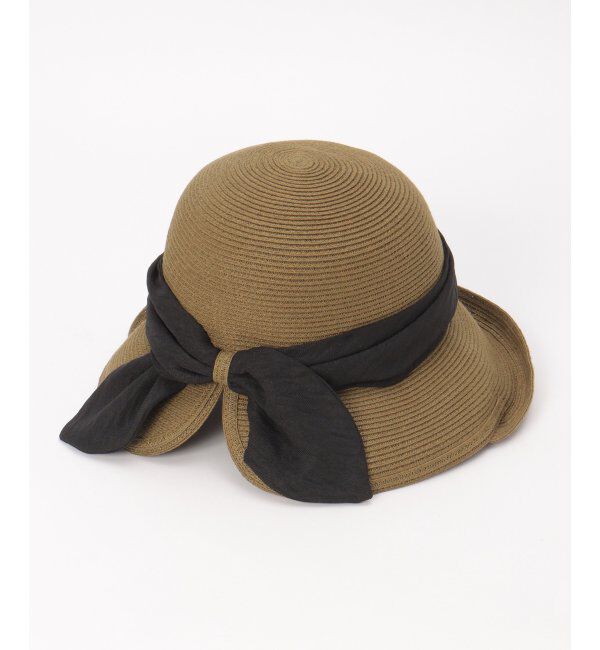 ikka「洗える雑材ブレードハット」|その他|ブラウン