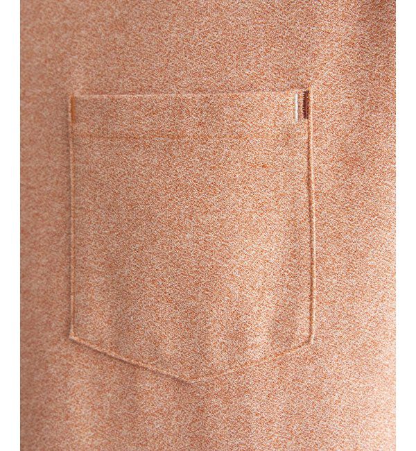 ikka「冷感DRYメランジ梨地Tシャツ」|Tシャツ・カットソー|