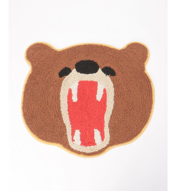 Lbc with Life「がおー アニマルフェイスマット」|クッション・クッションカバー|